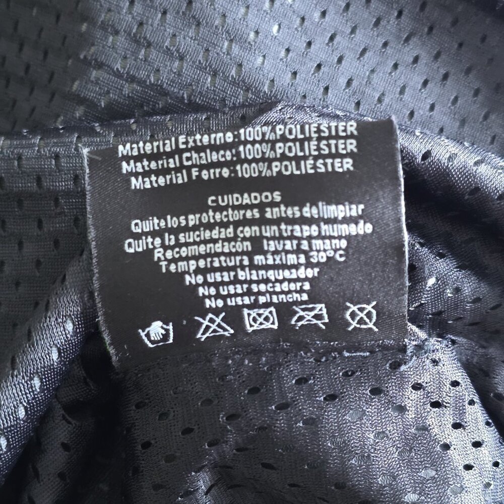 ADT Motowear Inner Lining For Motorcycle Jacket Womens XL Black Reissa Material - Picture 11 of 16